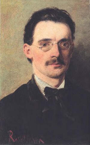 Rudolf Steiner - Joseph Rolletschek 1894 Weimar.jpg